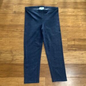 Ann Taylor Loft Blue Cropped Leggings — Size M